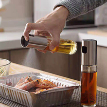 Barbecue Oil Spray Bottle Stainless Steel Sprayer Injector Glass Pot BBQ Baking Kitchen Cooking Tool 2024 - buy cheap