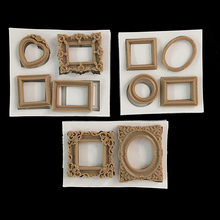 Minsunbak-moldes de silicona para Tartas, accesorios para decoración de Chocolate, en relieve, Vintage 2024 - compra barato