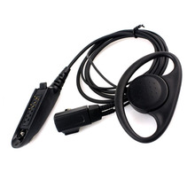 D-forma fone de ouvido fone de ouvido para rádio em dois sentidos motorola gp328 gp320 gp340 gp640 pro5150 mtx950 walkie talkie 2024 - compre barato