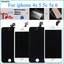 Quality AAA+++ Touch Screen For iPhone 5 5s 5c SE LCD Display with Digitizer Assembly No Dead Pixel For iPhone 6 Free Shipping 2024 - buy cheap