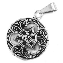 Wholesale Claddagh Style Celtic Knot Pendant Stainless Steel Jewelry Fashion Motor Biker Women Pendant SWP0196B 2024 - buy cheap