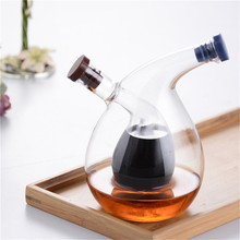 double layered decanter for wine and kitchen spice galss storage bottle oil seasoning storage jar pourer 2024 - buy cheap