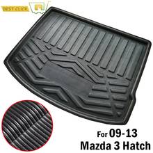 Accessories Fit For Mazda 3 M3 BL Hatchback 2009-2013 Boot Liner Rear Trunk Mat Cargo Tray Floor Carpet Mud Kick 2010 2011 2012 2024 - buy cheap