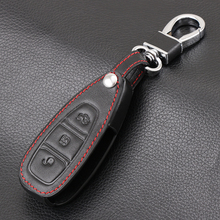 Автомобильный смарт-ключ с 3 кнопками, чехол-держатель для Ford Focus 3 4 MK3 ST RS Kuga Escape Ecosport New Fiesta с брелоком 2024 - купить недорого