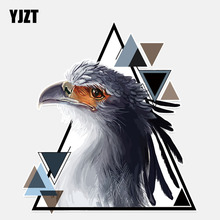 Yjzt 12.5*13.9 cm mais legal original águias cabeça a decoração pvc colorido adesivo de carro personalizado 11a0188 2024 - compre barato