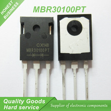 10PCS free shipping MBR30100PT MBR30100 30100PT TO-247 100V/30A Schottky diode chip 100% new original 2024 - buy cheap