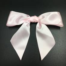 Free Shipping 250pcs/lot Light Pink Gift Decoration Bow Satin Wedding  Favours Bow Box Bow 2024 - buy cheap