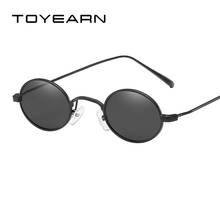 TOYEARN Vintage Small Oval Sunglasses Women Men 2018 New Fashion Brand Designer Retro Steam Punk Sun Glasses Female Male UV400 2024 - buy cheap