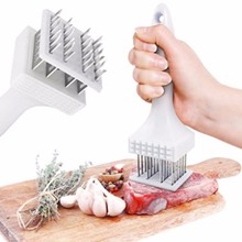 Cooking Tool Random Color Professional Meat Tenderizer Needle With Stainless Steel Kitchen Tools Kitchen Supplies Wholesale 2024 - buy cheap