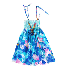 Летние цветные платья с цветочным рисунком для девочек Одежда для маленьких девочек богемное пляжное платье на бретельках в народном стиле От 2 до 8 лет A20 2024 - купить недорого
