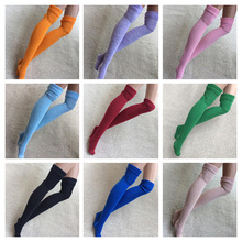 1 Pair Solid Color 1/6 Doll Stocking for Blyth, Momoko, OB, Azone, Barbies Socks 30cm Doll Clothes Accessories 2024 - buy cheap