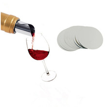 10pcs/set Foldable Wine Pourer Aluminum Foil Silver Wine Pourer Drop Stop Pouring Disk Pour Spout Pack 2024 - buy cheap