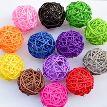 100pcs Christmas tree decorative rattan ball,Wedding and home ornament craft ball 2.5 cm Free shipping 014024001 2024 - buy cheap