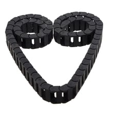 10 x 20mm 1M Open On Both Side Plastic Towline Cable Drag Chain 2024 - buy cheap