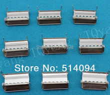 (30pcs  /lot )  2.5cm Silver metal buckle Suspenders adjustment buckles Craft Sewing materials 2024 - buy cheap