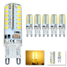 5x LED Bulb SMD 2835 G9 7W 48 leds Corn Light 220V 360 Degree Replace Halogen Lamp 48LED AC 200-240V 2024 - buy cheap