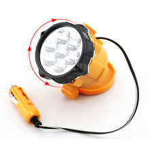 12v luzes de emergência para carro universal, 7 lâmpadas led mini magnética reparo do carro refletor de luz magnético ferramenta automática de trabalho 2024 - compre barato