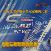 Sword SCYLLA Long Pips-Out Table Tennis PingPong Rubber Without Sponge Topsheet OX 2024 - buy cheap