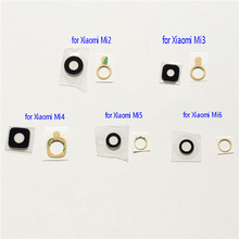 Стеклянная линза для Xiaomi Mi2 Mi3 Mi4 Mi Note 4 Mi5 Mi6, задняя камера, защитная крышка для объектива, запасные ремонтные детали, 1 шт. 2024 - купить недорого