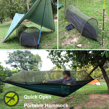 Multiuse Portable Hammock Camping Survivor Hammock with Mosquito Net sleeping bed Stuff Sack Shape Swing Bed Tent Use 2024 - buy cheap