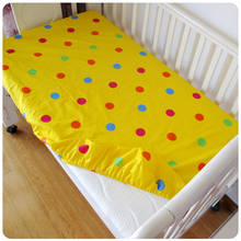 1pc Mattress cover cotton baby bed fitted sheet for baby girls boys crib bed sheet 120*70cm 2024 - buy cheap