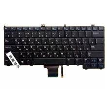 QH Russian FOR DELL for Latitude E7440 E7240 RU laptop keyboard backlight 2024 - buy cheap