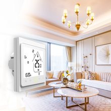 Smart Thermostat Temperature Controller Electric Water Heating Thermostat with Touchscreen LCD Display Temperature Controller 2024 - buy cheap