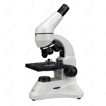 Student Compound Microscope--AmScope Supplies 40X-800X Dual Light Student Compound Microscope with Batteries and Slide Set 2024 - buy cheap