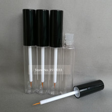 10ML Beauty Transparent Empty Cosmetic Eyeliner Tube Clear Plastic Black Lid Eyelashes Growth Liquid Bottle Eyelash Glue Tube 2024 - buy cheap