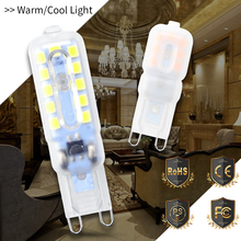 LED Lamp Mini G9 Corn Bulb SMD 2835 Lampada Led 220V Candle Light 3W 5W Bombillas Led g9 Spotlight Chandelier 14 22leds Ampoule 2024 - купить недорого