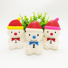 Планки популярные игрушки Рождественский Снеговик стресс сжать игрушки Fun Хлюпать Kawaii шутка сюрприз для детей Веселые развлечения 2024 - купить недорого