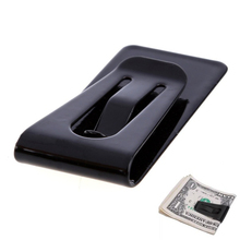 1PC High Quality Stainless Steel Metal Money Clip Fashion Simple Silver Dollar Cash Clamp Holder Wallet for Men Women 2024 - buy cheap