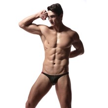 Soft Breathable Briefs Sexy Men's Hot Hips Up Low Waist Solid Underwear Jockstrap Undies Cueca 2024 - buy cheap