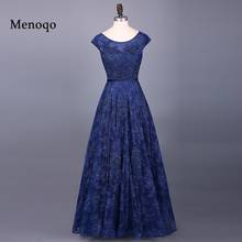 Menoqo 2019 New Fashion Elegant Mother of the bride dresses A line Cap Sleeve Women Wedding Party dress Plus size 2024 - buy cheap