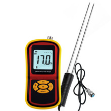 Medidor de umidade de grão digital portátil higrômetro umidade compacto de alta qualidade arroz milho trigo tester analyzer-gama 5 ~ 30% 2024 - compre barato