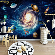 beibehang custom Nordic minimalist space universe Photo Wallpaper Modern Mural children's room background 3D wall paper painting 2024 - buy cheap