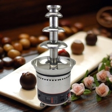 58cm Digital Chocolate fondue Melt Waterfall Machine 110v 220v Electric 4 Tiers Chocolate Fountain Machine 2024 - buy cheap