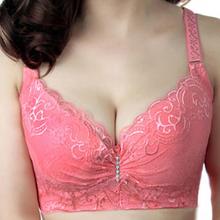 Plus size push up bra sexy lace bralette bra cotton intimate brassiere thin section cup bra 3/4 Cup bras for women Underwear 2024 - buy cheap