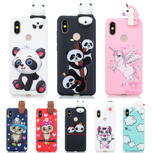 Funda 3D suave de silicona TPU para Huawei Y6 2019 Coque lindo Panda búho teléfono con unicornio funda para Huawei Y5 Y6 Y9 2019 Y7 2019 2024 - compra barato