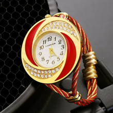 Reloj mujer 2020 fashion lady watches stainless steel bangle rhinestone dial women wrist watch quartz clock elegant dress female 2024 - buy cheap