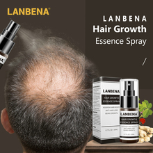 Эссенция для роста волос LANBENA, спрей для предотвращения облысения, укрепления, против выпадения волос, натуральный питает корни, легко носить с собой, уход за волосами 2024 - купить недорого