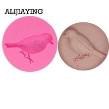 M1295 DIY 3D Birds Silicone Mold Sugarcraft Candy Fondant Molds Cake Decorating Tools Soap Resin Clay Chocolate Gumpaste Moulds 2024 - buy cheap
