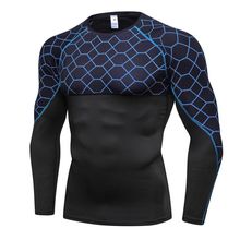 Quick Dry Running T-shirts Long Sleeved Training Compression Workout Sport T shirts Boys Breathable Fitness Gym Shirt 2024 - buy cheap