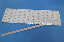 Placa de circuito impresso em alumínio pcb de 30cm x 1cm para led 12x1w,3w,5w série 10 peças 2024 - compre barato