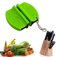 Mini afilador de cuchillos de cocina, accesorios de herramientas de cocina, creativo tipo mariposa, dos etapas, para acampar, para bolsillo al aire libre 2024 - compra barato