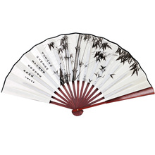 Chinese Style Vintage Style Gentleman Folding Hand Fan Portable Daily Foldable Fan abanicos para boda eventail a main abanico 2024 - buy cheap