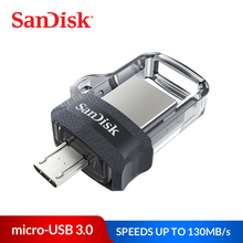 SanDisk USB Flash Drive Ultra Dual USB 3.0 Micro-USB OTG Disk 16GB 32GB 64GB 128GB Pen Drive Stick for Smartphone Desktop Laptop 2024 - buy cheap