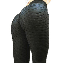 Calça legging feminina padrão, preta poliéster na altura do tornozelo, com elasticidade, ideal para academia 2024 - compre barato