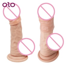 OLO Penis Ring Penis Extender Enlargement Sex Toys for Men Male Cock Ring Delay Ejaculation Silicone Glans Sleeve 2024 - buy cheap