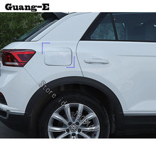 For Volkswagen  T-Roc Troc 2017 2018 2019 2020 2021 Car Sticker Cover Styling Gas/Fuel/Oil Tank  Cap Auto Trim Frame Parts Plate 2024 - buy cheap